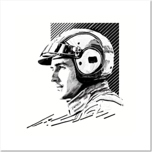 Racing Driver Art Posters and Art